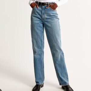 ABERCROMBIE & FITCH The '90's Straight Ultra High Rise Women's Jeans size 24